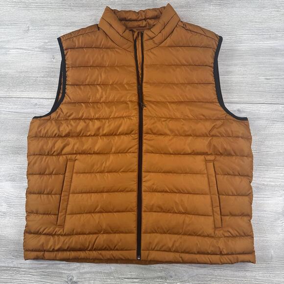 Aeropostale Other - Aeropostale Remixed Down Alternative Puffer Vest Mens XL Burnt Orange NWT